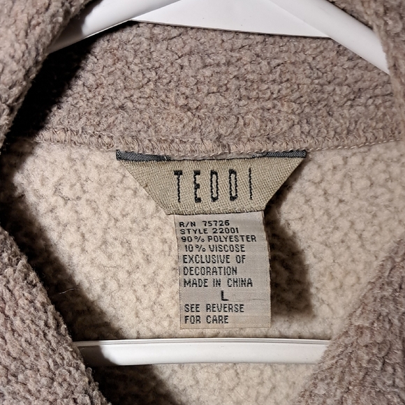 Teddi Tan Fleece Jacket - Picture 2 of 6